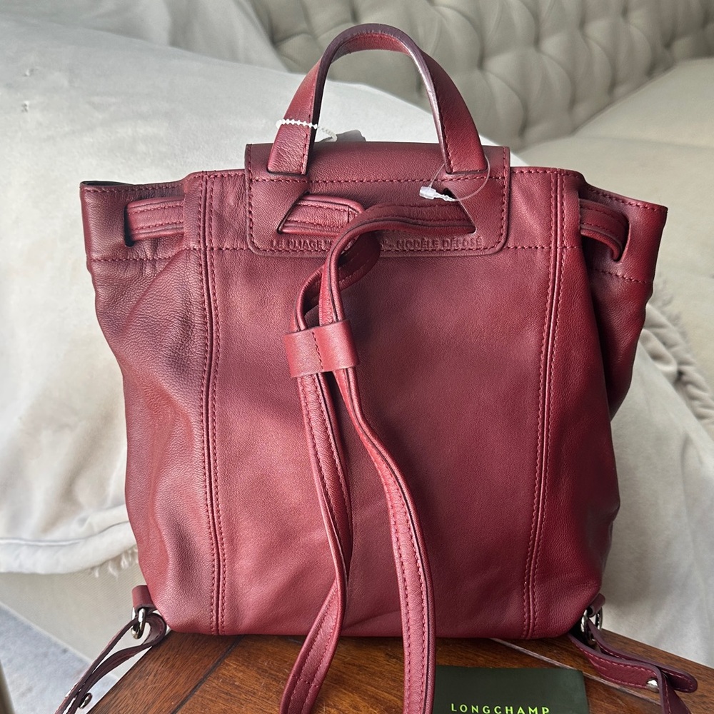 Longchamp Small Leather Backpack - Picture 3 of 6